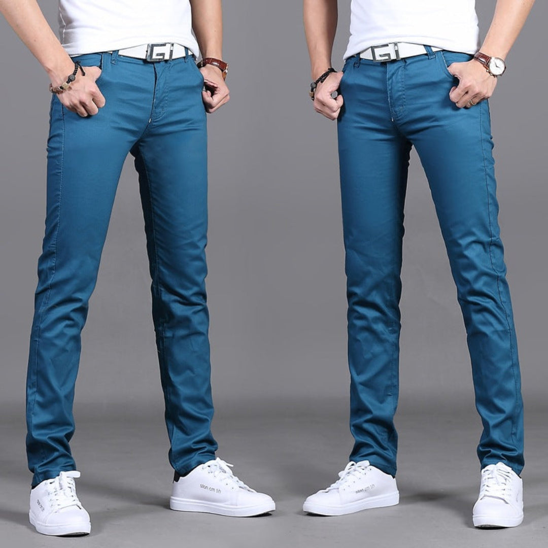 Sleek Men's Trousers | Slim Fit, Versatile Style 2