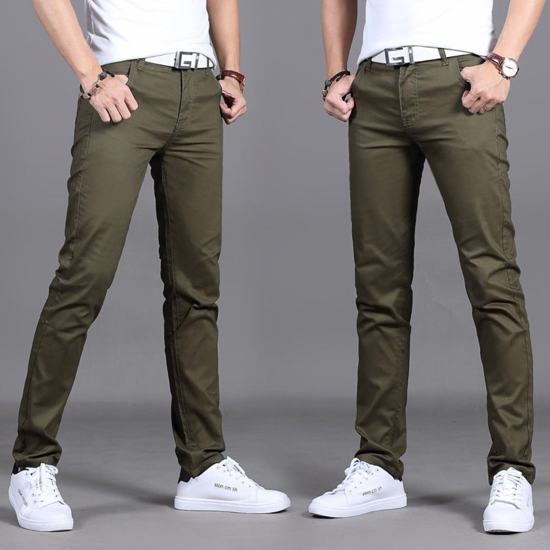 Sleek Men's Trousers | Slim Fit, Versatile Style 5