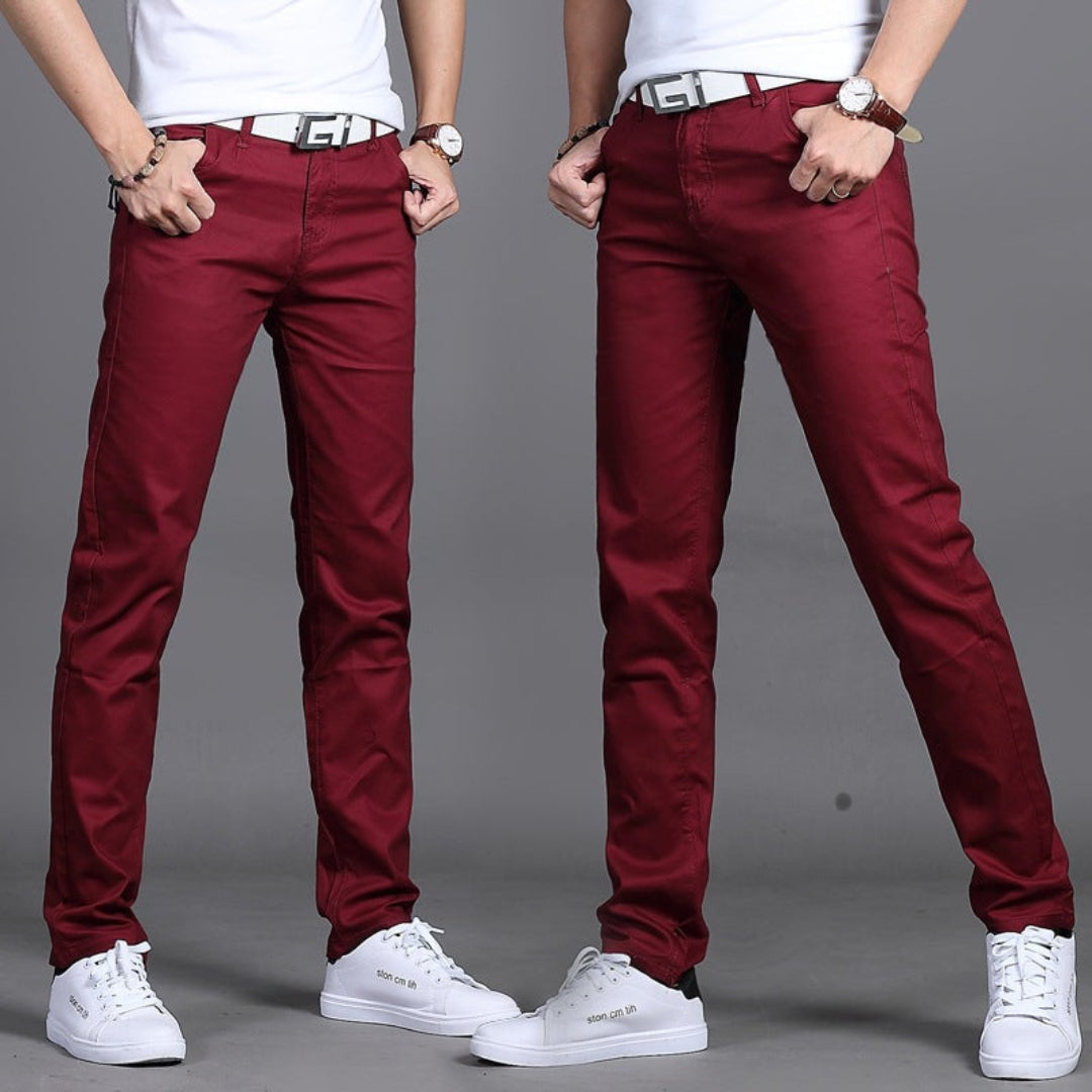 Sleek Men's Trousers | Slim Fit, Versatile Style 6