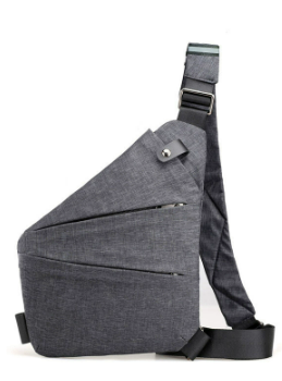 Sleek Unisex Shoulder Bag | Anti-Theft Design, Water-Repellent Storage 0