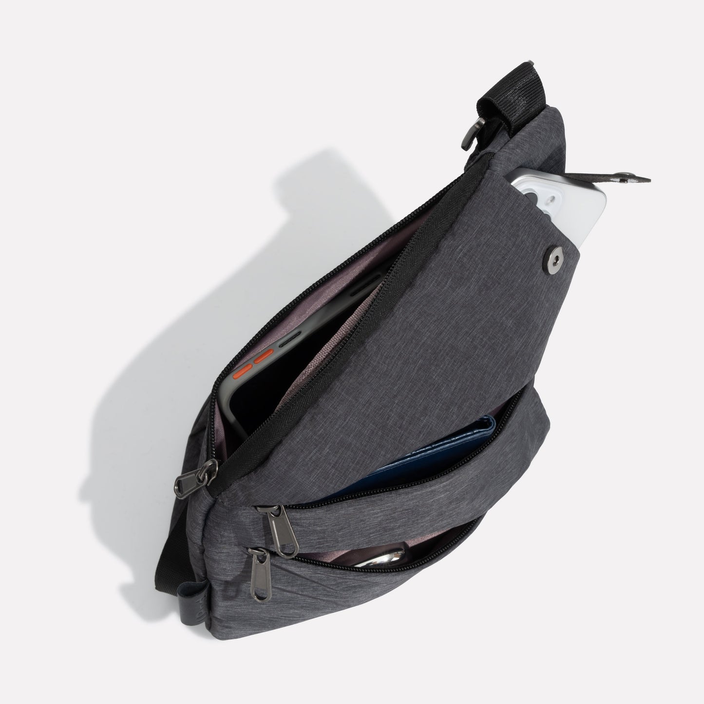 Sleek Unisex Shoulder Bag | Anti-Theft Design, Water-Repellent Storage 1