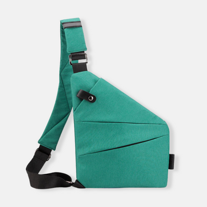 Sleek Unisex Shoulder Bag | Anti-Theft Design, Water-Repellent Storage 9