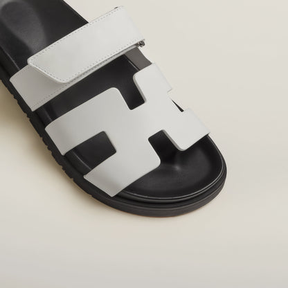 Sleek Women's Slippers | Genuine Leather, Modern Cut-Out Strap 6