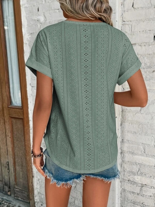 Sleek Women's Summer Blouse | Effortless Style 2