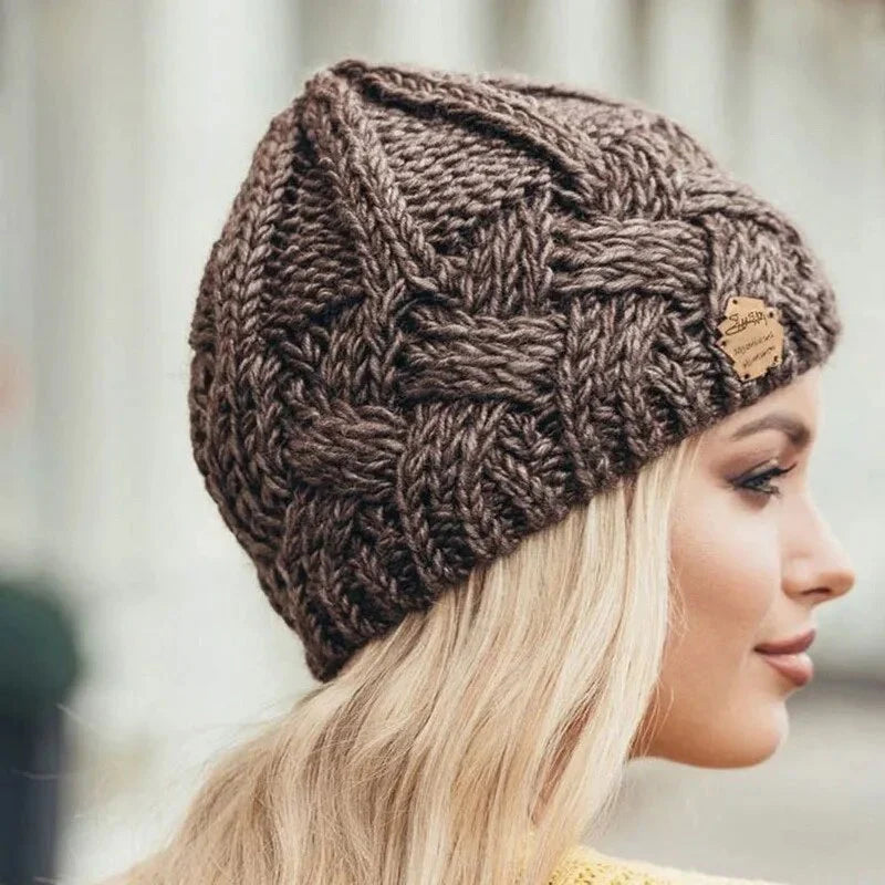 Sofia Womens Beanie - Cozy Knit Fabric, Elegant Winter Hat for Women - 3