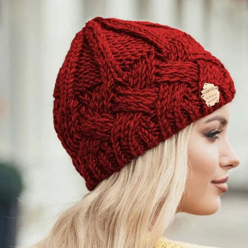Sofia Womens Beanie - Cozy Knit Fabric, Elegant Winter Hat for Women - 4