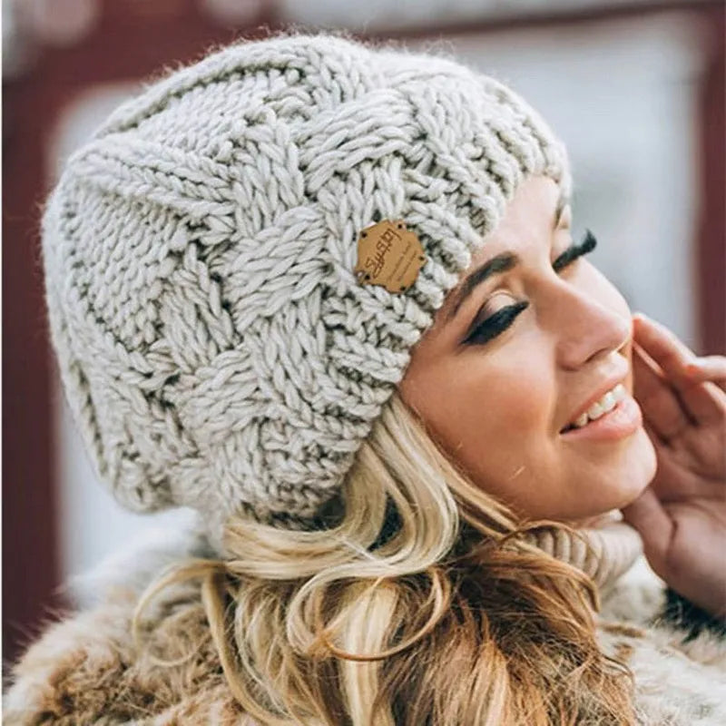 Sofia Womens Beanie - Cozy Knit Fabric, Elegant Winter Hat for Women - 5