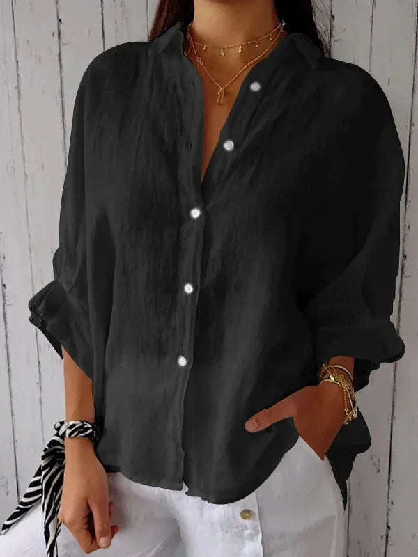 Soleil Women's Shirt | Lightweight, Casual Summer Blouse 5