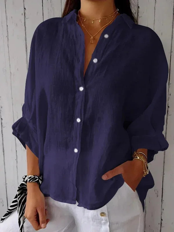 Soleil Women's Shirt | Lightweight, Casual Summer Blouse 7