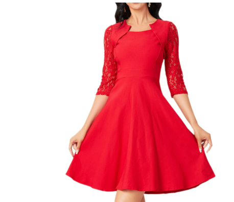 Sophie Women's Black Dress | Timeless Elegance, Flattering Fit 0