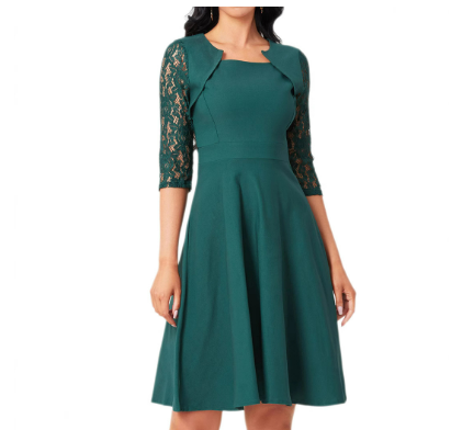 Sophie Women's Black Dress | Timeless Elegance, Flattering Fit 1