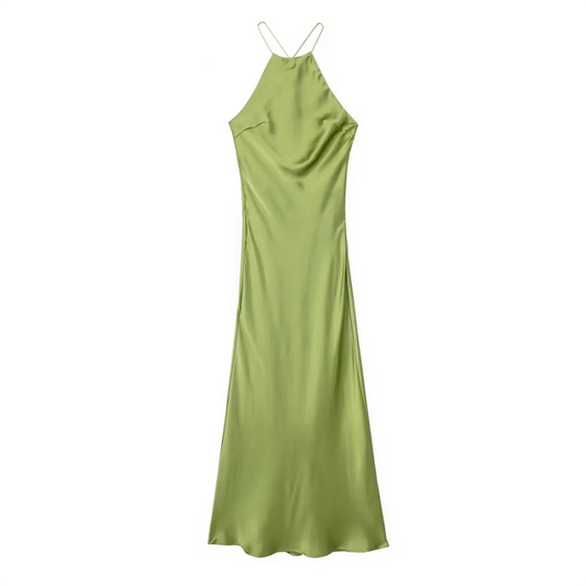 Sophie Women's Maxi Dress | Flattering Halter Neckline, Elegant Summer Style 1