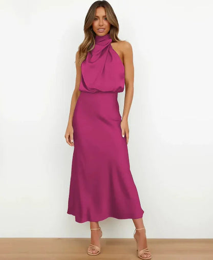 Sophie Women's Midi Dress | Cotton Blend, Elegant 10