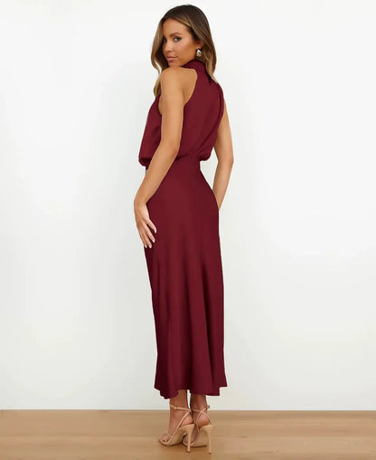 Sophie Women's Midi Dress | Cotton Blend, Elegant 4