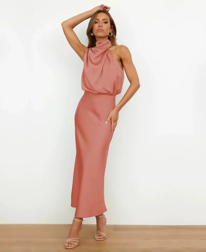 Sophie Women's Midi Dress | Cotton Blend, Elegant 7