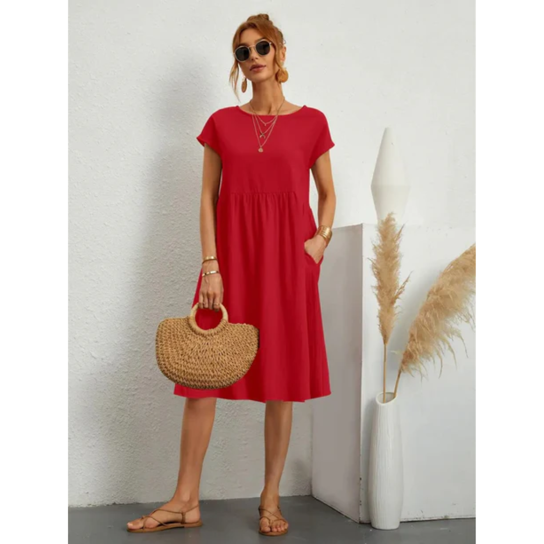 Sophie Women's Midi Dress | High-Quality Fabric, Flattering Fit 0