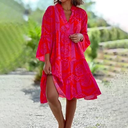 Sophie Women's Midi Dress | Lightweight Fabric, Summer Style 0