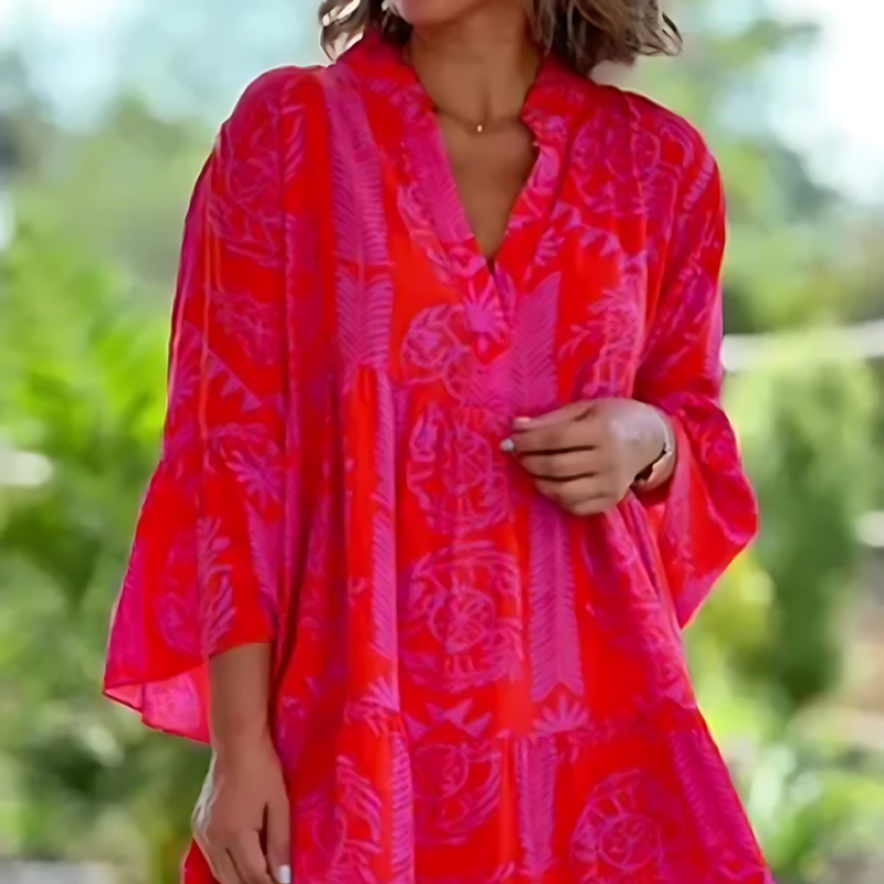 Sophie Women's Midi Dress | Lightweight Fabric, Summer Style 1