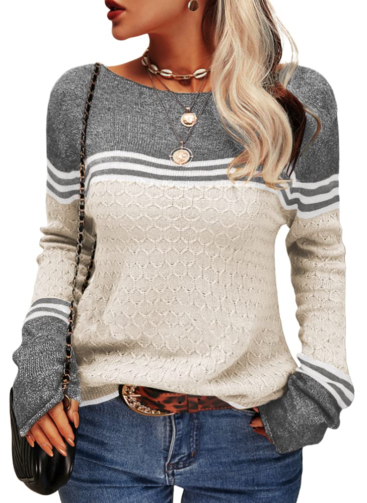 Sophie Women's Striped Sweater | Cozy and Stylish 1