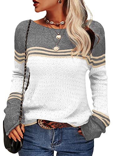 Sophie Women's Striped Sweater | Cozy and Stylish 14