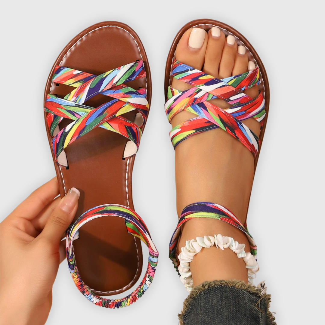 Soraia Unisex Summer Sandals | Handwoven Vegan Material 0