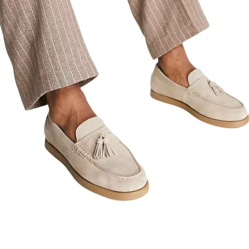 Stylish Men's Brown Loafers | High-Quality Material, Versatile 2