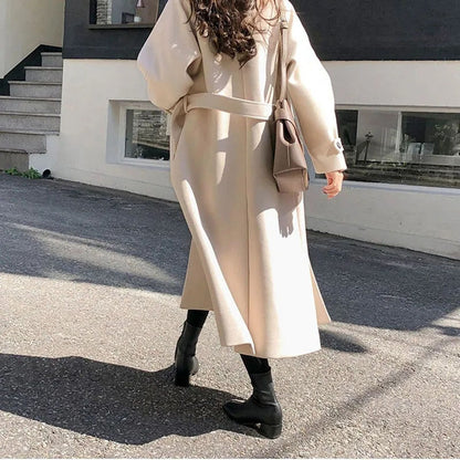 Talia Women's Trench Coat | Belted Waist, Premium Fabric, Stylish Winter Outerwear 2