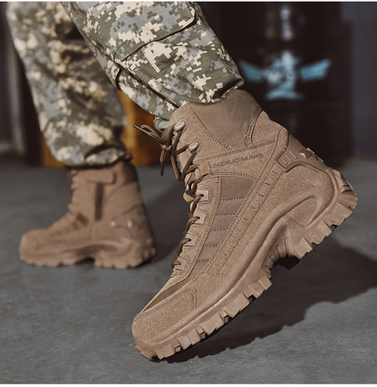 Talon Men's Tactical Work Boots | Waterproof Suede, Non-Slip Safety Boots 4