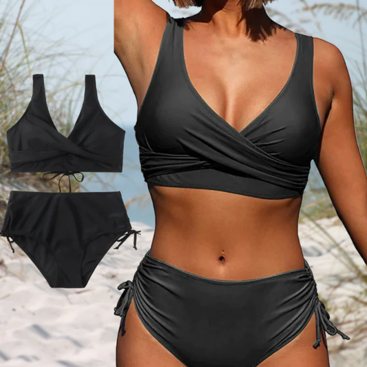 Tara Women's Bikini Set | Trendy Two-Piece Swimwear, Summer Style 0