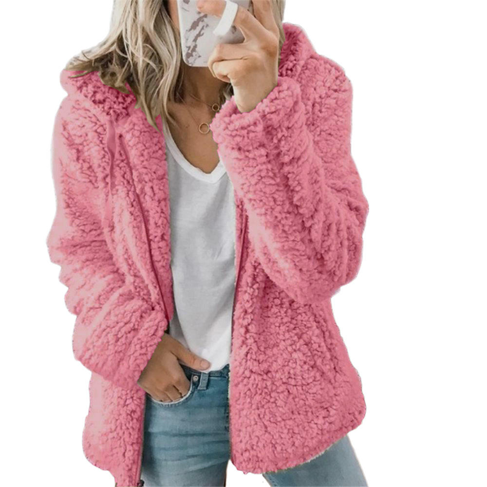 Tara Women's Fleece Jacket | Cozy Teddy Fabric, Casual Outerwear 0