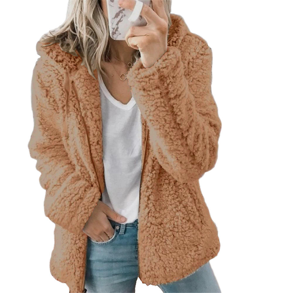 Tara Women's Fleece Jacket | Cozy Teddy Fabric, Casual Outerwear 4