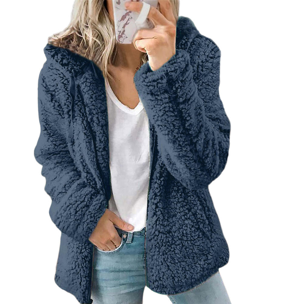 Tara Women's Fleece Jacket | Cozy Teddy Fabric, Casual Outerwear 5