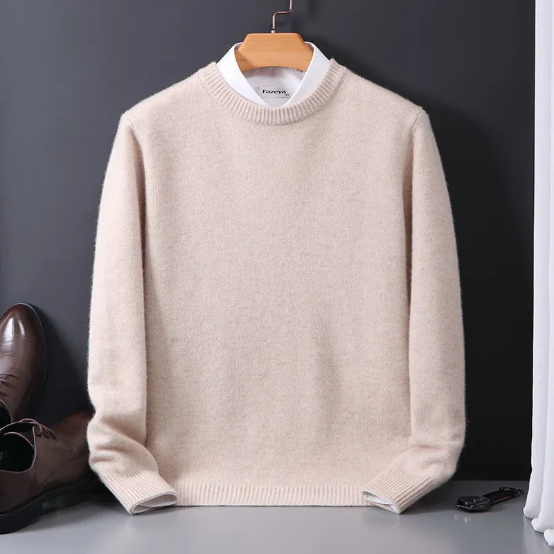 Theo Men's Sweater | Soft Cozy Fabric, Classic Pullover Design 0