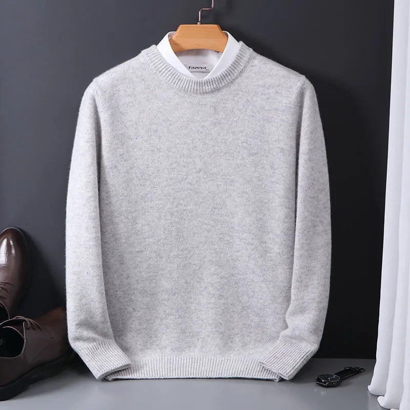 Theo Men's Sweater | Soft Cozy Fabric, Classic Pullover Design 2