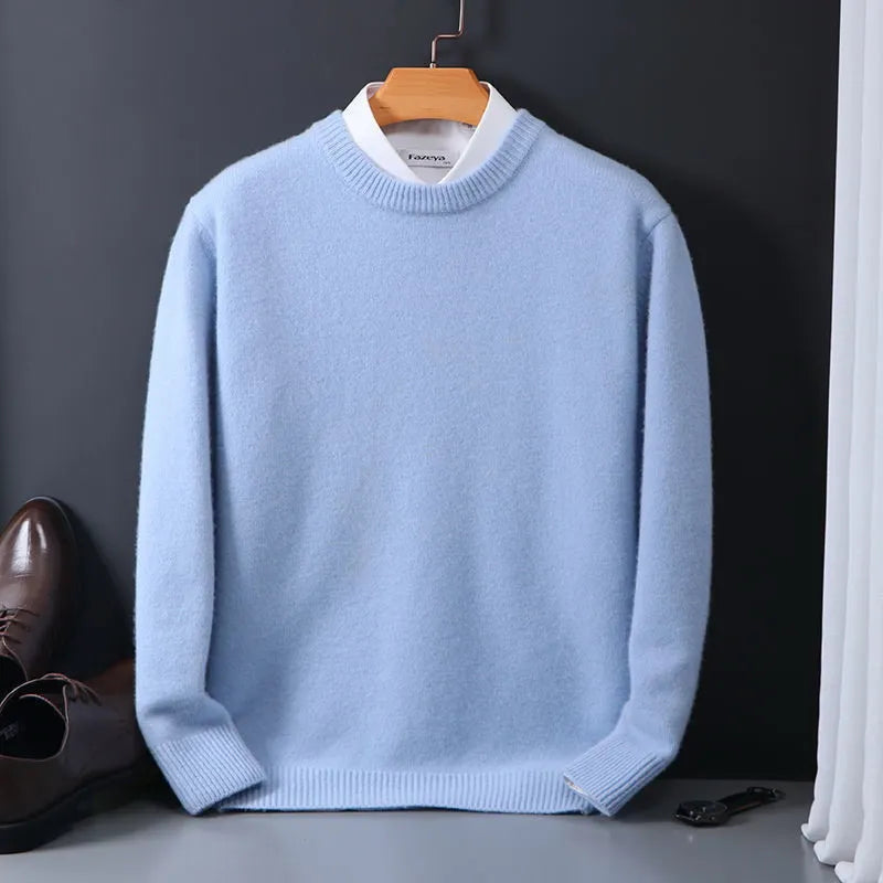 Theo Men's Sweater | Soft Cozy Fabric, Classic Pullover Design 3