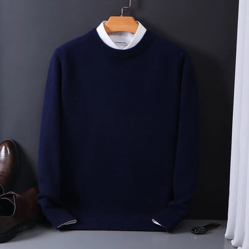 Theo Men's Sweater | Soft Cozy Fabric, Classic Pullover Design 4