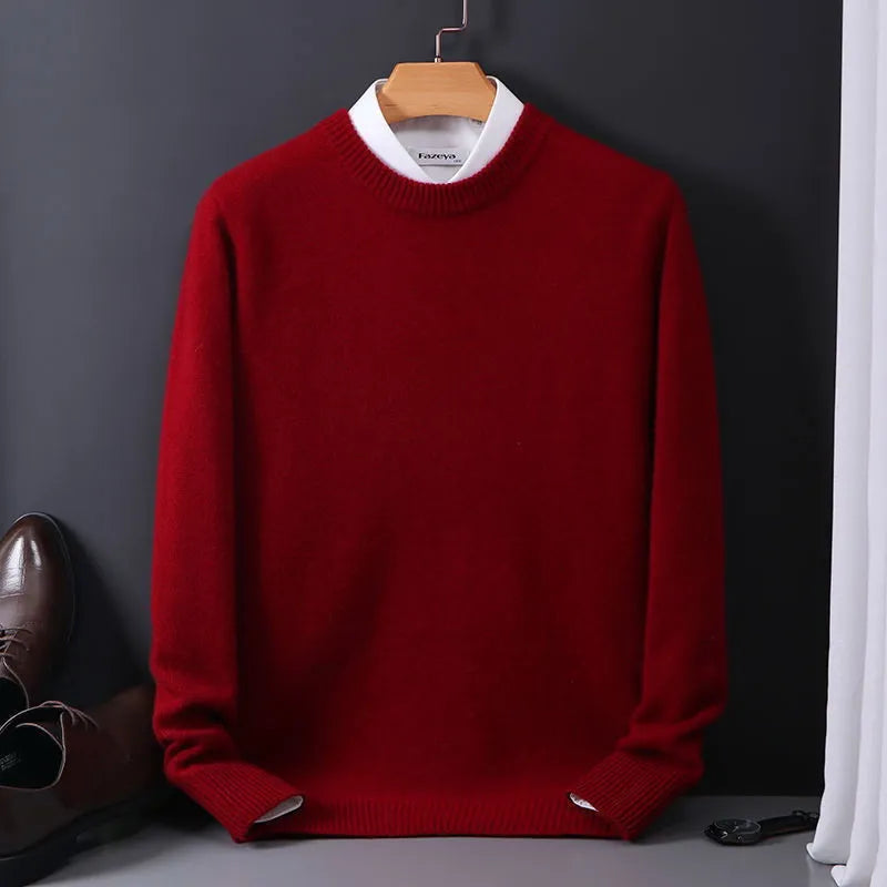 Theo Men's Sweater | Soft Cozy Fabric, Classic Pullover Design 5