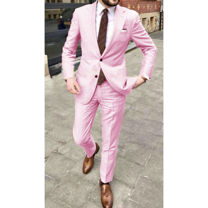 Tim Formal Men's Suit | Classic Two-Piece Design, Elegant Black Suit for Weddings 8