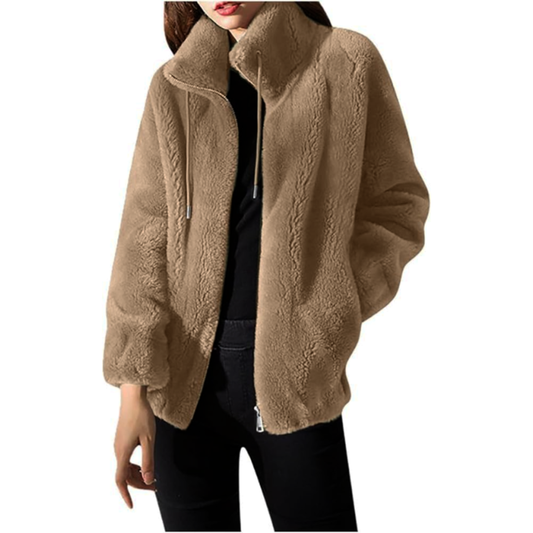 Tina Women's Teddy Coat | Cozy Warmth, Casual Style 0