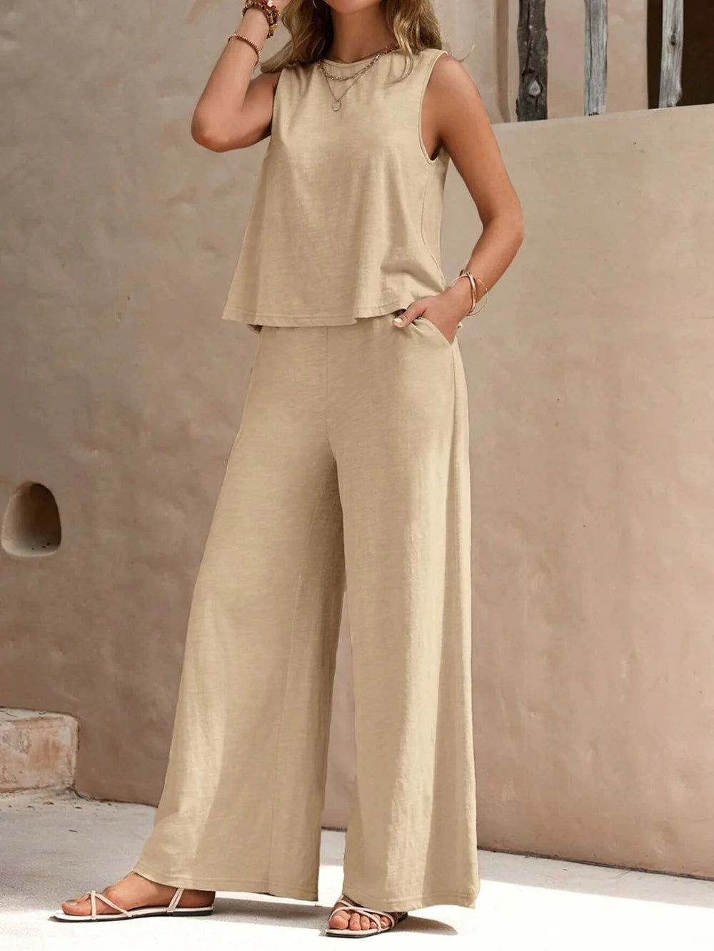 Tina Women's Two Piece Pants Set | Modern Design, Comfortable Fit 3