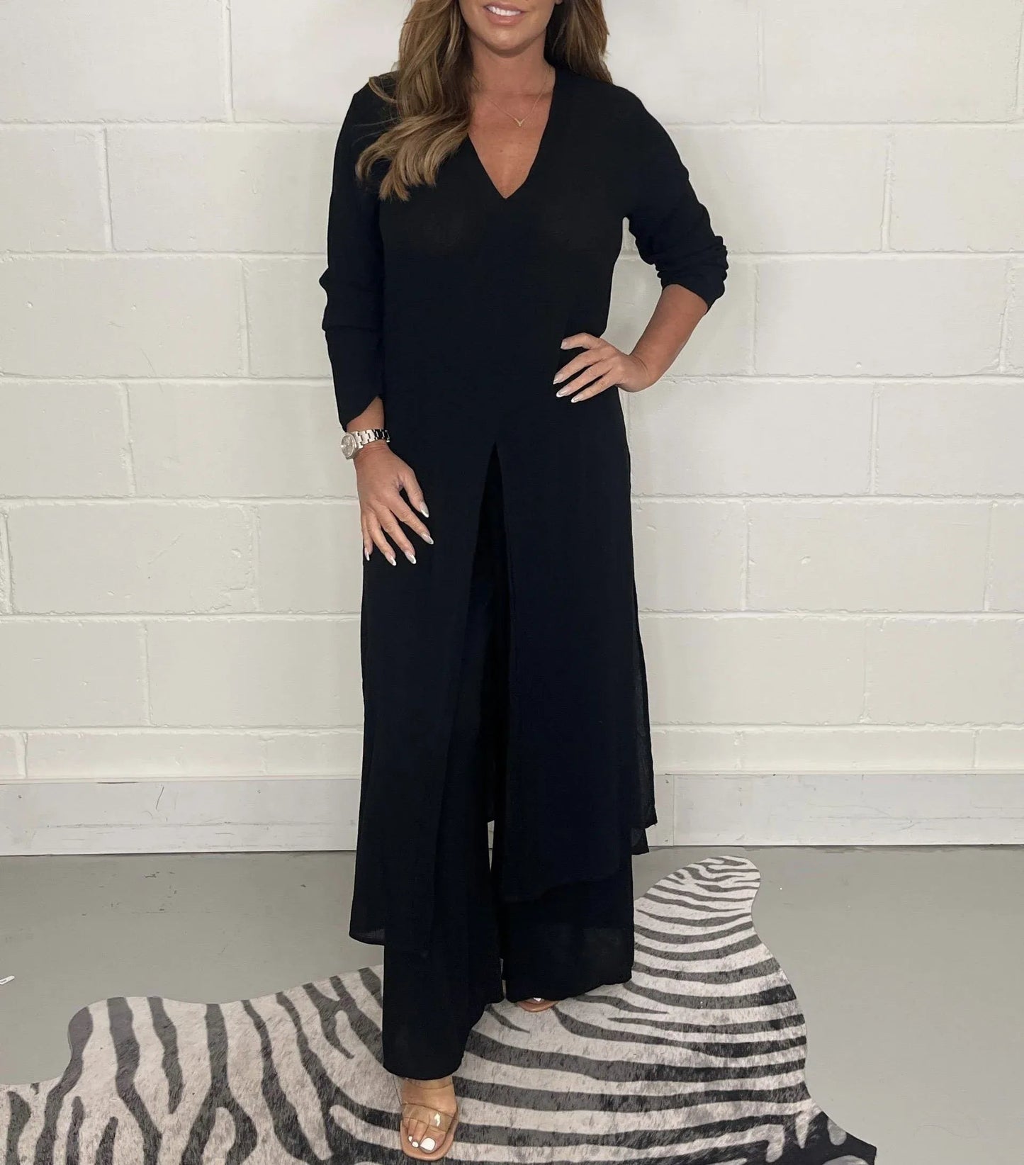 Tina Women's Two Piece Set | Modern Casual Style 2