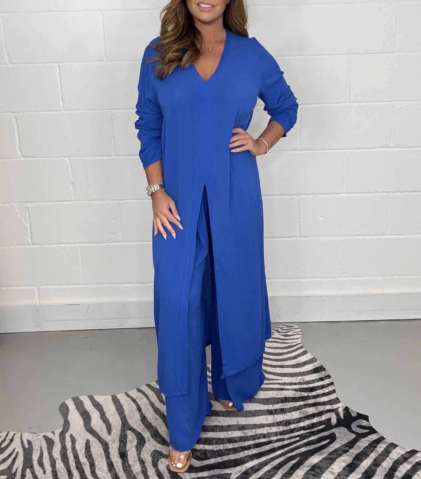 Tina Women's Two Piece Set | Modern Casual Style 3
