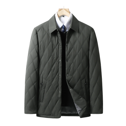 Toby Men's Waterproof Jacket | Quilted Insulation, Modern Design 0