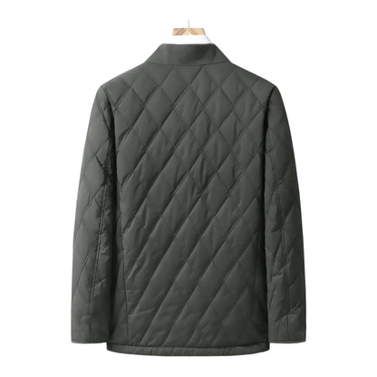 Toby Men's Waterproof Jacket | Quilted Insulation, Modern Design 1