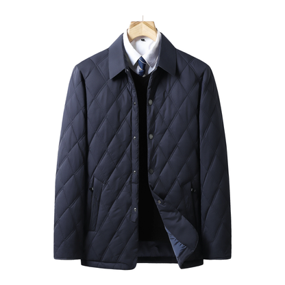 Toby Men's Waterproof Jacket | Quilted Insulation, Modern Design 2