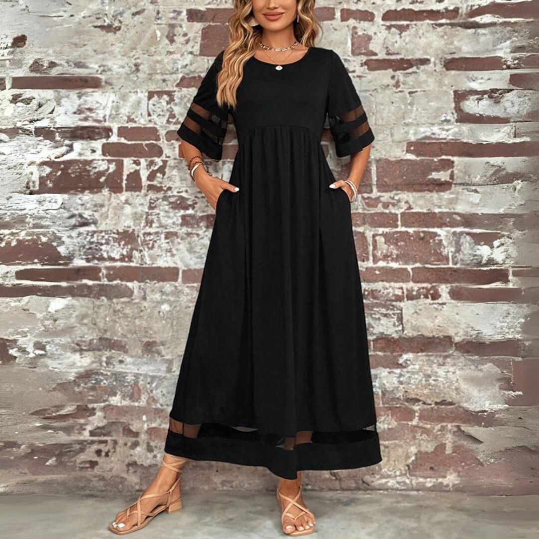Trixie Women's Maxi Dress | Cotton Blend, Elegant Silhouette 5