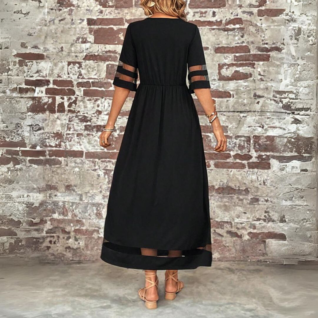Trixie Women's Maxi Dress | Cotton Blend, Elegant Silhouette 7