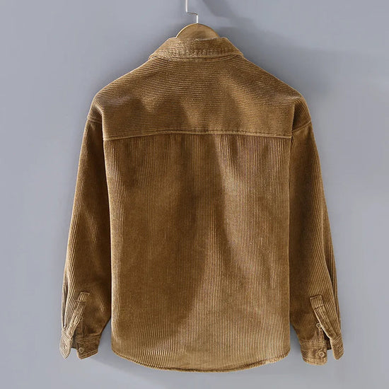 Troy Men's Winter Jacket | Classic Corduroy with Fleece Lining 1