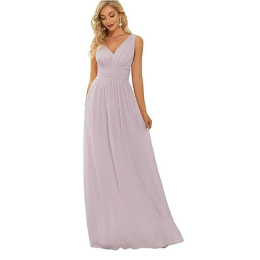 Vera Women's Maxi Dress | Elegant V-Neck, Versatile for Summer and Formal Events 7