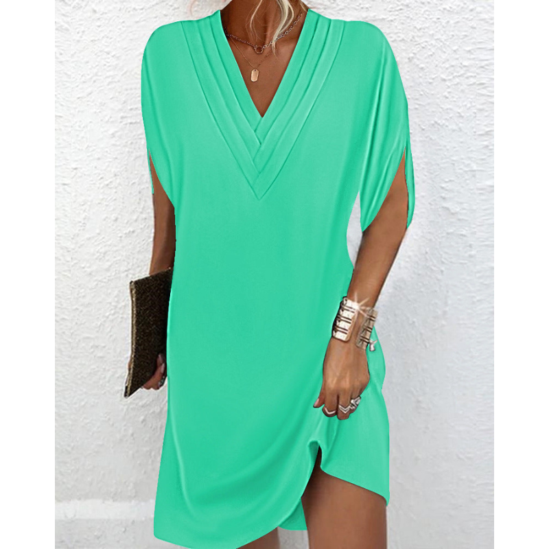 Vera Women's Mini Evening Dress | Flattering V-Neck Design 2
